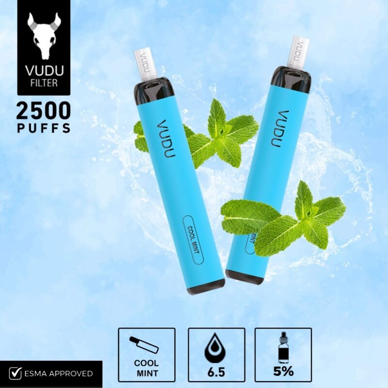 Vudu Filter Cool Mint Disposable Pod Device Puffs Dubai