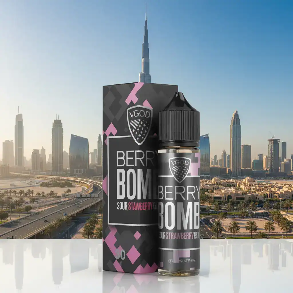 i got vape juice in my eye VGOD Berry Bomb E-Juice 0mg 60ml Dubai