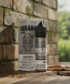 Cubano by VGOD – 60mL (0 mg) Vape Juice – Silver, Brown, and Black Variants