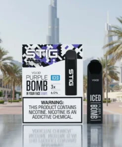 Stig Disposable – Iced Purple Bomb VGOD Pod Device