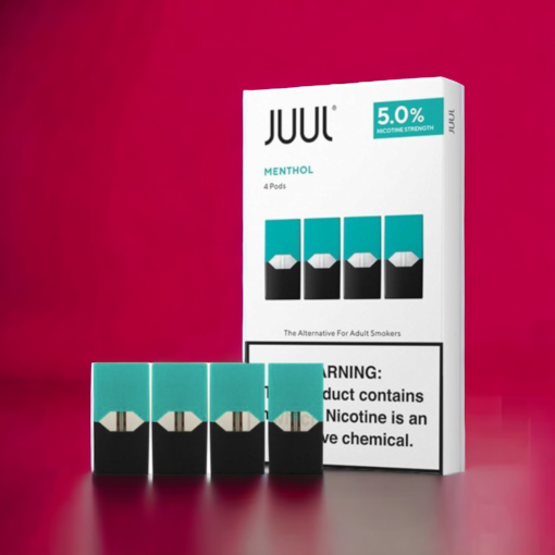 Juul – Classic Menthol Pods 5% Nicotine (4 Pcs)