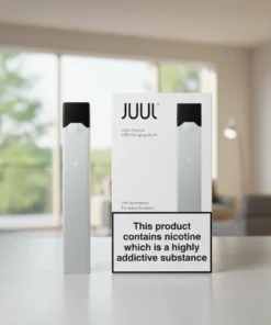 Juul – Rechargeable Pod Device with USB Charger (Silver)