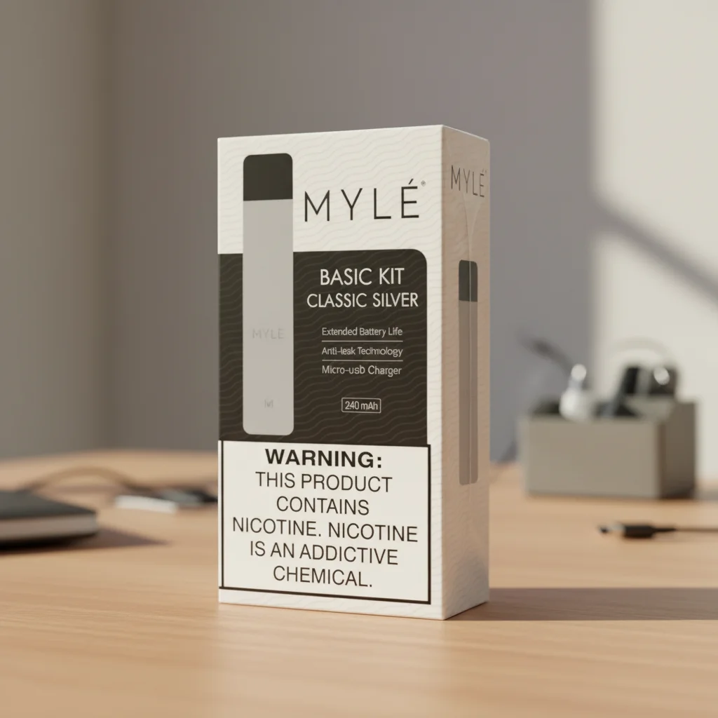 Myle Device V4 – Classic Silver