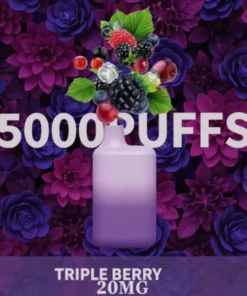 Elfbar - Triple Berry Ice Disposable Pod Device (5000 Puffs)