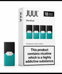 Juul Menthol E Liquid Pods 18 Mg 200 Puffs (Pack of 4)