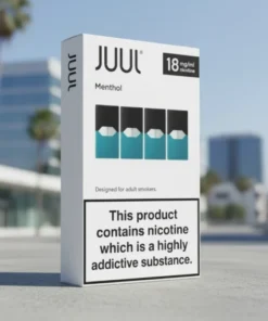 Juul Menthol E Liquid Pods 18 Mg 200 Puffs (Pack of 4)