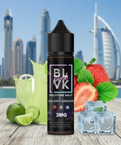 BLVK Pink Iced Berry Lemonade Salt 60ml 3mg