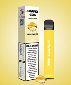 Smooth 3000 Banana Gum Disposable Vape - 2% Nicotine