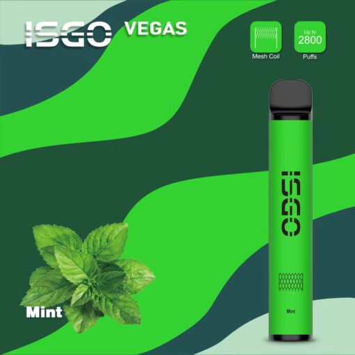 ISGO Vegas - Mint Disposable Vape 2800 Puffs - 2% Nicotine
