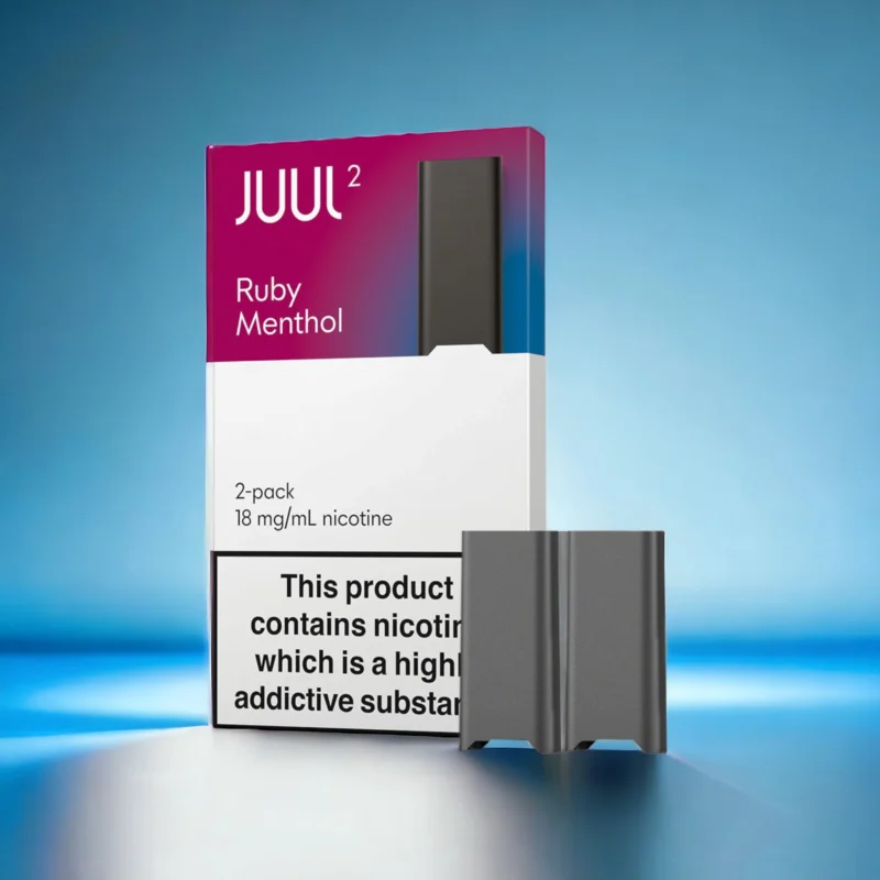 Juul 2 Ruby Menthol Pods 18 Mg Nicotine 2 Pack Dubai Vapor Hub