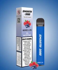 Smooth 3000 Berry Lite Disposable Vape - 2% Nicotine