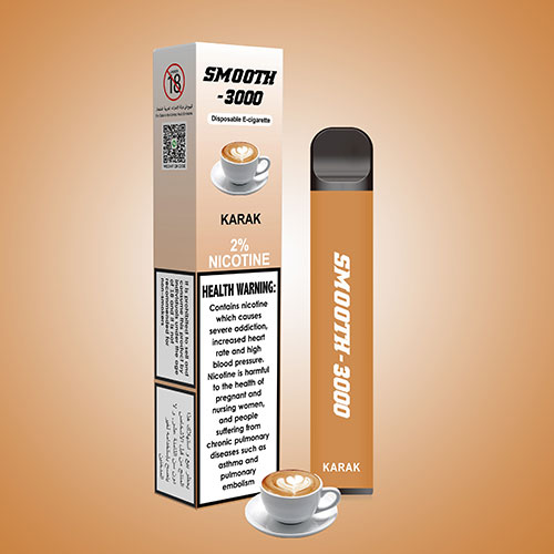Smooth 3000 KARAK Disposable Vape – 2% Nicotine