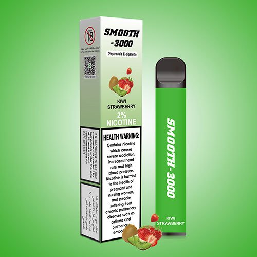 Smooth 3000 Kiwi Strawberry Disposable Vape – 2% Nicotine