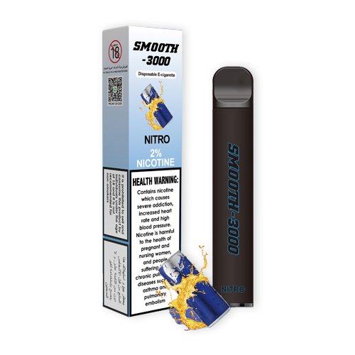 Smooth 3000 Nitro Disposable Vape – 2% Nicotine