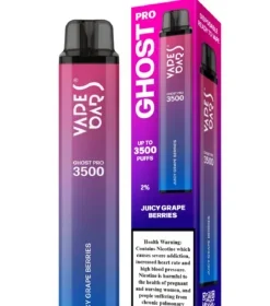 Juicy Grape Berries Vape Bar Ghost Pro 20mg 3500 Puffs — Disposable Vape in Dubai