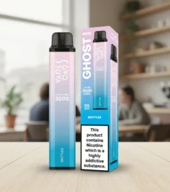 Buy Skittles Vape Bar Ghost Pro 20mg 3500 Puffs In Dubai