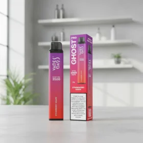 Strawberry Grape Vape Bar Ghost Pro 20mg 3500 Puffs — Disposable Vape in Dubai