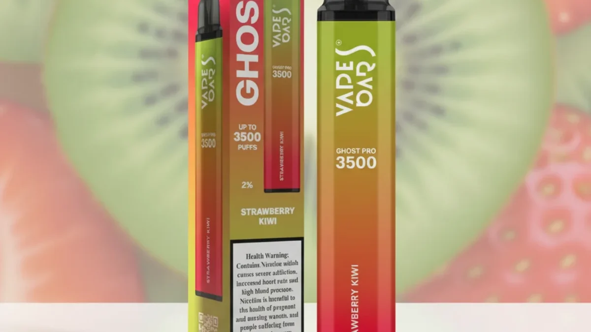 Strawberry Kiwi 20mg 3500 Puffs By Vapes Bars Ghost Pro | Dubai Vapor Hub