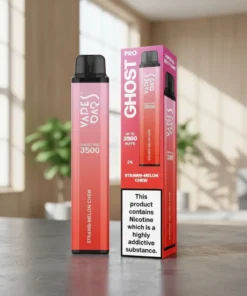 Strawberry Melon Chew 20mg 3500 Puffs by Vapes Bars Ghost Pro