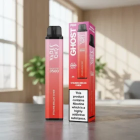 Strawberry Melon Chew Vape Bar Ghost Pro 20mg 3500 Puffs — Disposable Vape in Dubai