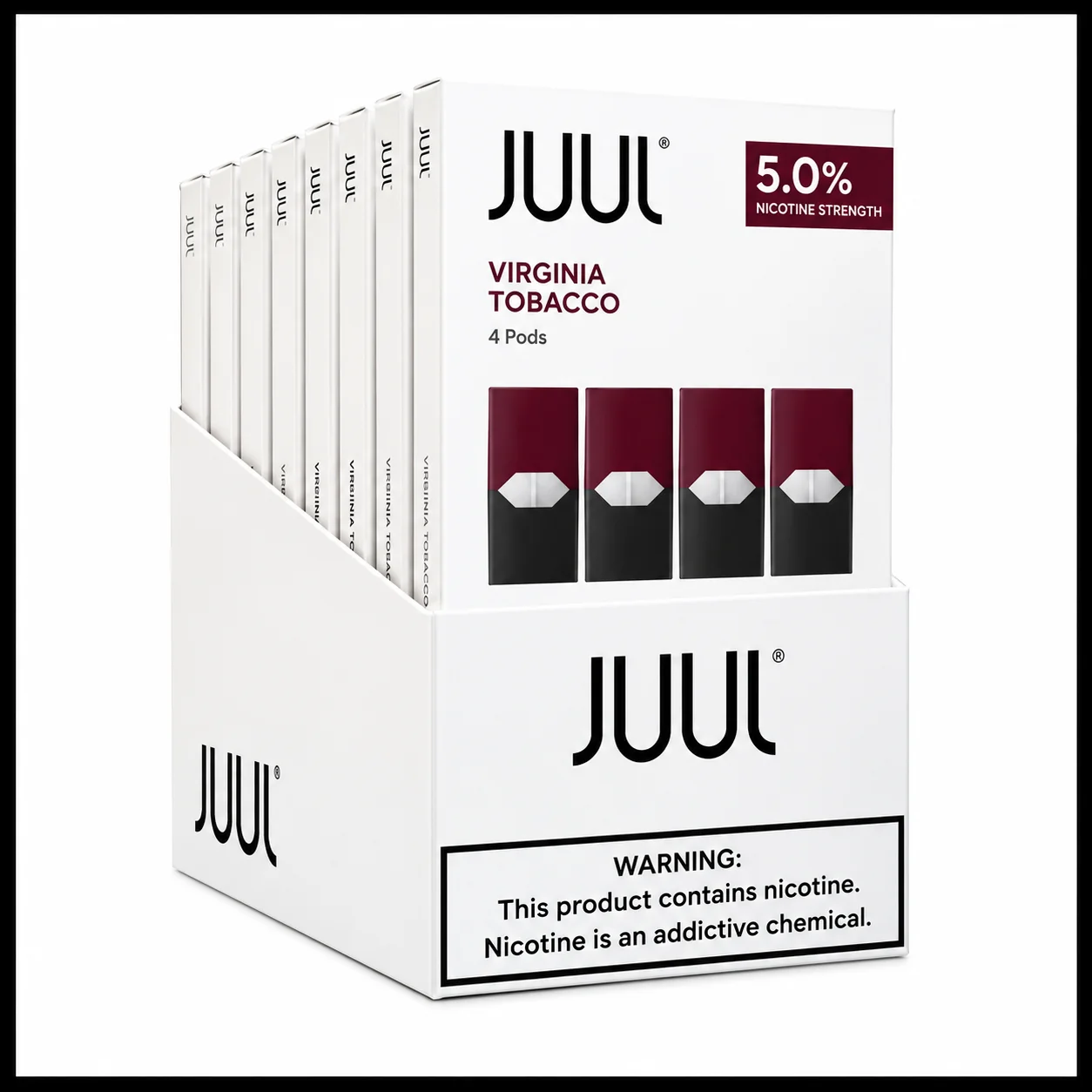 Juul Virginia Tobacco 5% Pack of 10