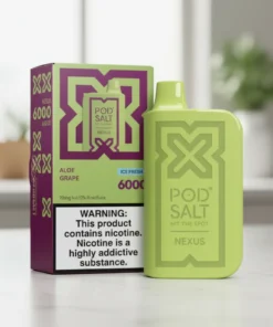 Nexus Aloe Grape Disposable Vape 20mg 2%nicotine 6000 Puffs