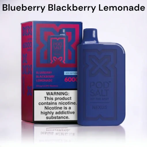 Nexus Blueberry Blackberry Lemonade 2%nicotine 6000 Puffs