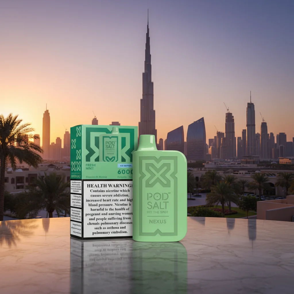 Nexus Fresh Mint Disposable Vape 2% Nicotine 6000 Puffs