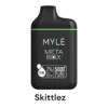 MYLE Meta Box – Skittlez – 5000 puffs 20mg 2% Nicotine – Disposable Vape