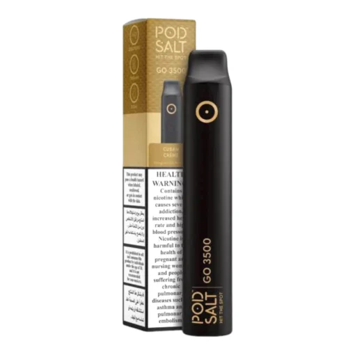 Pod salt go 3500 Cuban cream.webp