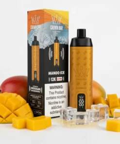 Al Fakher Crown Bar 12000 Puffs Mango Ice disposable vape UAE