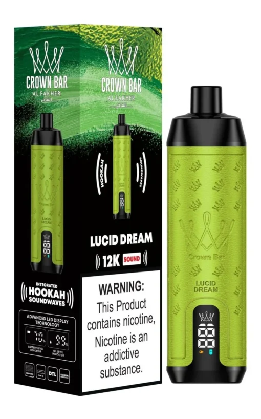 Crown Bar Al Fakher Lucid Dream 12000 Puffs