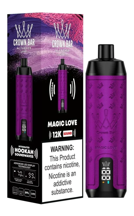 Crown Bar Al Fakher Magic Love12000 Puffs