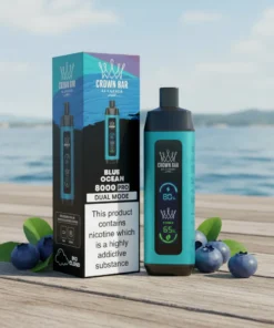 Crown Bar Al Fakher 8000 Puffs Blue Ocean disposable vape UAE