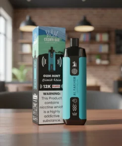 Al Fakher Crown Bar 12000 Puffs Gum Mint disposable vape UAE