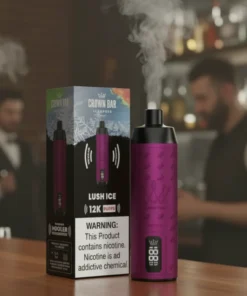 Crown Bar Al Fakher 12000 Puffs Lush Ice disposable vape UAE