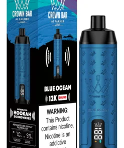 Crown Bar Al Fakher Blue Ocean 12000 Puffs