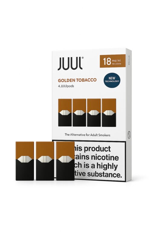 JUUL Golden Tobacco Pods in Dubai