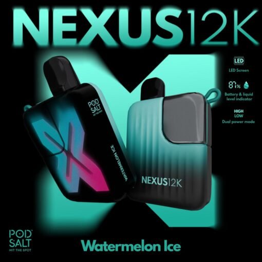 pod salt nexus watermelon ice 12000 puffs