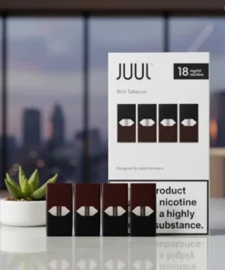 JUUL Rich Tobacco Pod 18 mg/ml – Pack of 4 in UAE