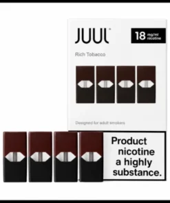 JUUL Rich Tobacco Pod 18 mgml – Pack of 4 in UAE