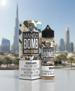 Mango Bomb by VGOD – 60mL (3 mg) – Vape Juice (Iced & Non-Iced)