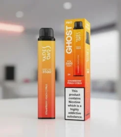 Orange Burst Vape Bar Ghost Pro 3500 Puffs — Disposable Vape in Dubai