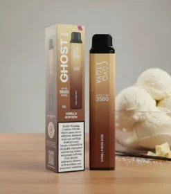 Vanilla Bon Bon Vape Bar Ghost Pro 3500 Puffs — Disposable Vape in Dubai