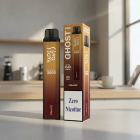 Cola Ice Vape Bar Ghost Pro Zero Nicotine 3500 Puffs — Disposable Vape in Dubai