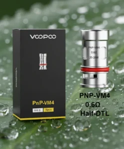 Voopoo PnP VM4 0.6Ω Mesh Coil – Smooth DTL Vape, Rich Flavor, Compatible with Drag & Vinci Devices