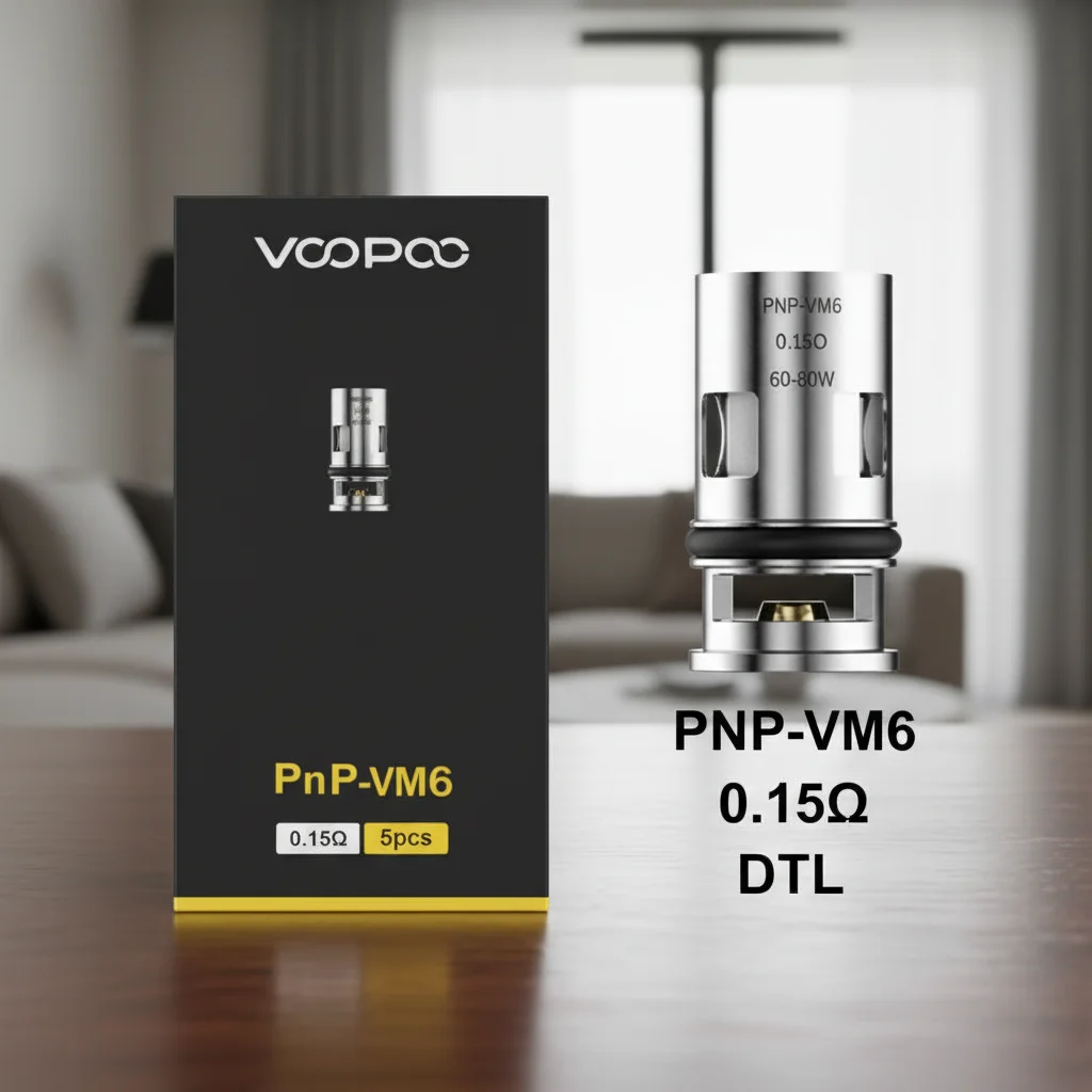 elfbar nachfüll pod läuft aus Voopoo PnP VM6 0.15Ω Mesh Coil High Wattage DTL Vape