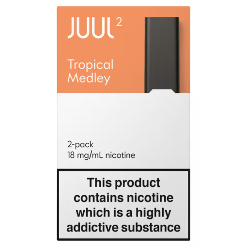 Trophical Medley juul2 pods trophical fruit ice