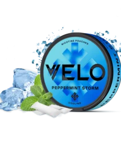 VELO Peppermint Storm 20 Nicotine Pouches