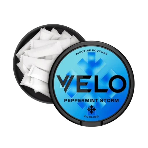 VELO Peppermint Storm 20 Nicotine Pouches
